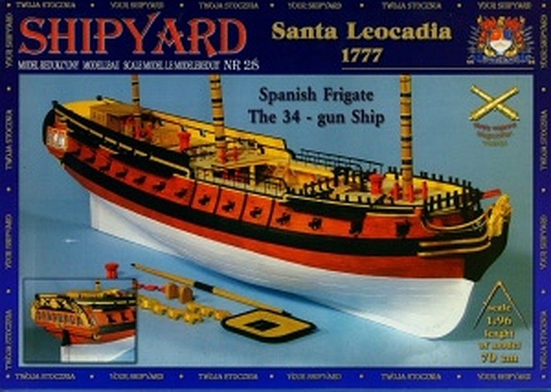 Plan Frigate Santa Leocadia 1777 [A] - SHIPYARD